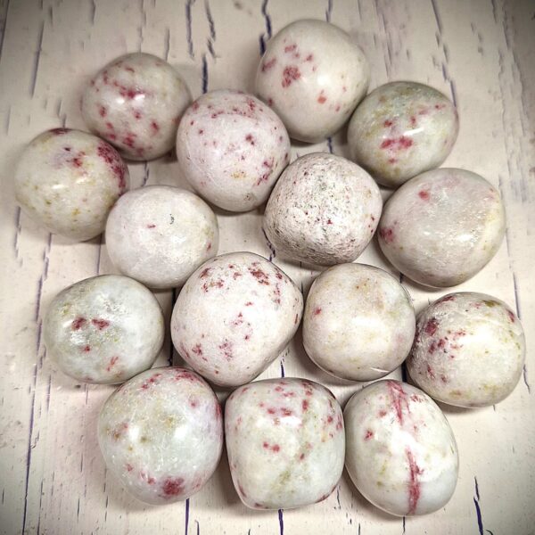 Zinnober Trommelstein - (20-26 g)